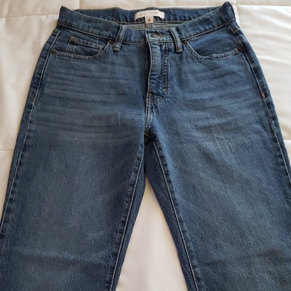 Lucky Brand Women's Straight Leg Jeans - Blue